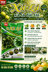 XẢ LÁ-XỔ LÁ XỬ LÝ RA HOA CAM CHANH BƯỞI QUÝT-Kích cây rụng lá nhanh xả lá xử lý ra hoa-1kg