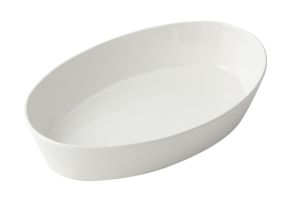 DAFIFY Porcelain Medium Deep Oval Baker Baking Dish Set of 4