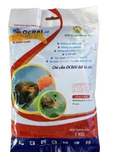 ỐC RÃI 60 giây-Túi 1Kg-Viên màu xanh Phù hợp với Ốc Sên trên cây Thanh long hoa kiểng trồng rau màu và Ốc bưu vàng hại lúa