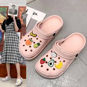 [Free Shipping] Non-Slip Summer Sandals 2025 New Model Thick-Soled Eva Beach Clogs For Couples Men And Women