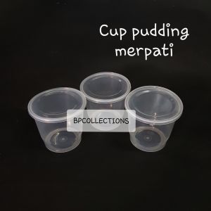 1 PAK 25 PCS GELAS MERPATI 150 ML / GELAS PUDING / THINWALL 150ML / CUP SAUS ECER