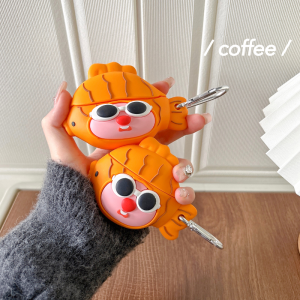 3D Cartoon beaver Earphone Case For Huawei Freebuds 4 5i Pro 2 3 SE 2 Silicone Headphone Shockproof Protective Cover