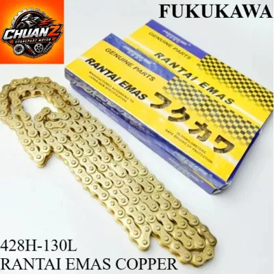 RANTAI EMAS COPPER FKKW 428H-130L RANTAI EMAS COPPER MOTOR FUKUKAWA TOP QUALITY
