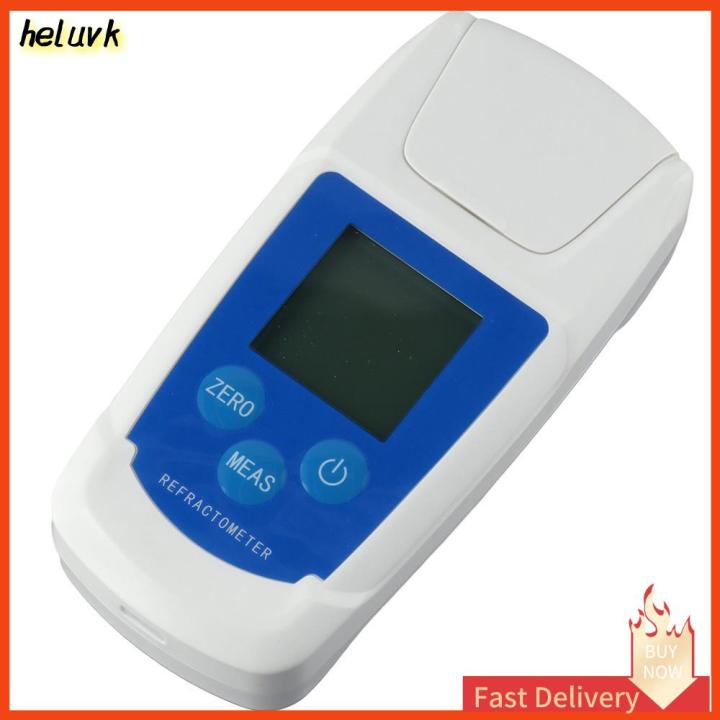 Digitale Brix-refractometer Bereik 0-55%, ±0,2% Precisie Automatische