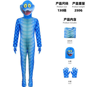 Trang phục Zootopia trang phục Halloween hình rắn trang phục cảnh sát thỏ Judy trang phục chủ đề Zootopia.