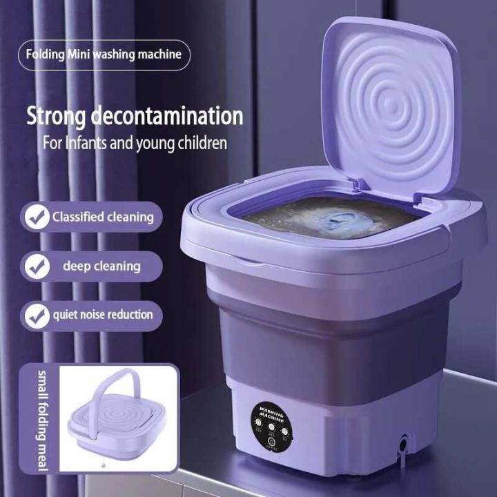 Dryer Foldable Washing Machine Portable Mini Washing Machine With