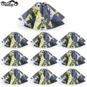 10PCS Camping Light Shade Foldable Lightweight Lampshade Waterproof Hanging Lantern Cover for Lamp Decoration