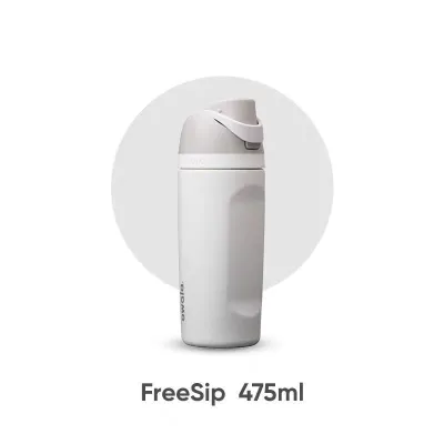 Owala Kids 16oz FreeSip Stainless Steel Water Bottle BPA-Free with Straw & Flip Lid