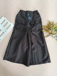 ROK KULOT COKLAT PANJANG ANAK SD PEREMPUAN PINGGANG ELASTIS