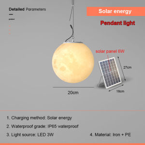 Solar Pillar Lights LED Pendant Light Home Decor Outdoor Waterproof Lighting Solar Energy Floor Lamp Villa Gate Garden Door