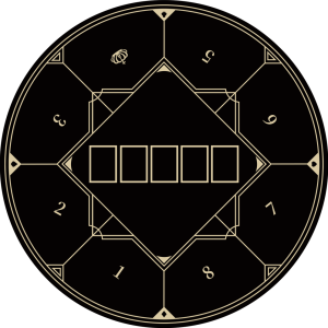 【Bad Beat Club】Round Poker Table Mat / Super Smooth / Anti Slip Base / 1.2m Wide / Green Or Black【Ship Out 24Hrs】