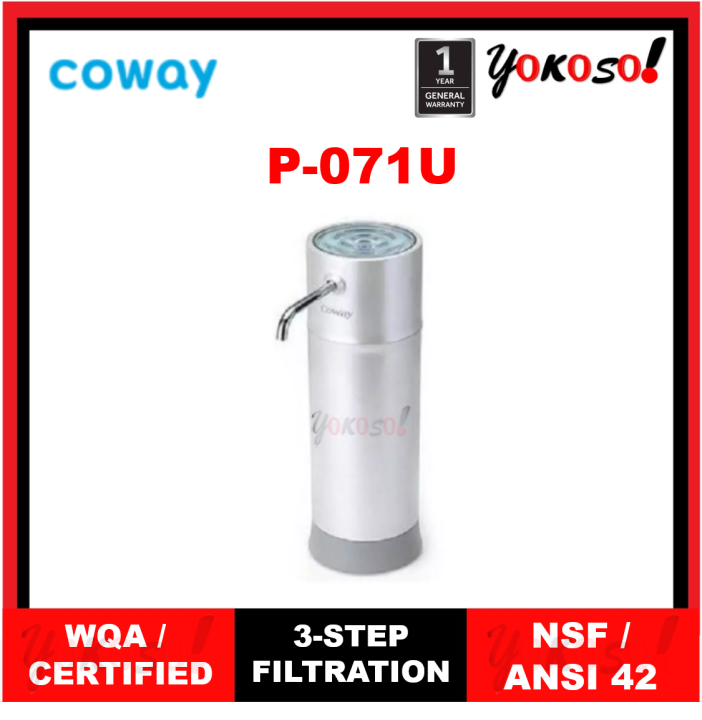 COWAY GENIE P071U WATER PURIFIER (CARTRIDGE FILTER MADE IN KOREA) Lazada