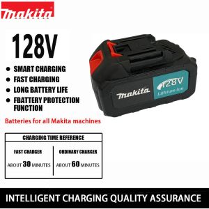 Makita Cordless Lawn Mower 168V Rechargeable Lithium Battery Heavy Duty Electric Grass Cutter  Portable  Household Farm Weed Garden Trimmer