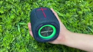 TWS Outdoor Bluetooth Speaker Portable Wireless Mini Column Music Center Sound Boom Subwoofer Audio AUXUSB HOPESTAR P32mini