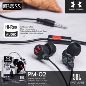 Handsfree Headset Earphone PM-02 Handset Handsfree PM-02