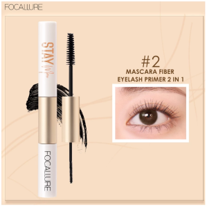 2 In 1 Waterproof Maskara & Eyeliner fiber eyelash primer