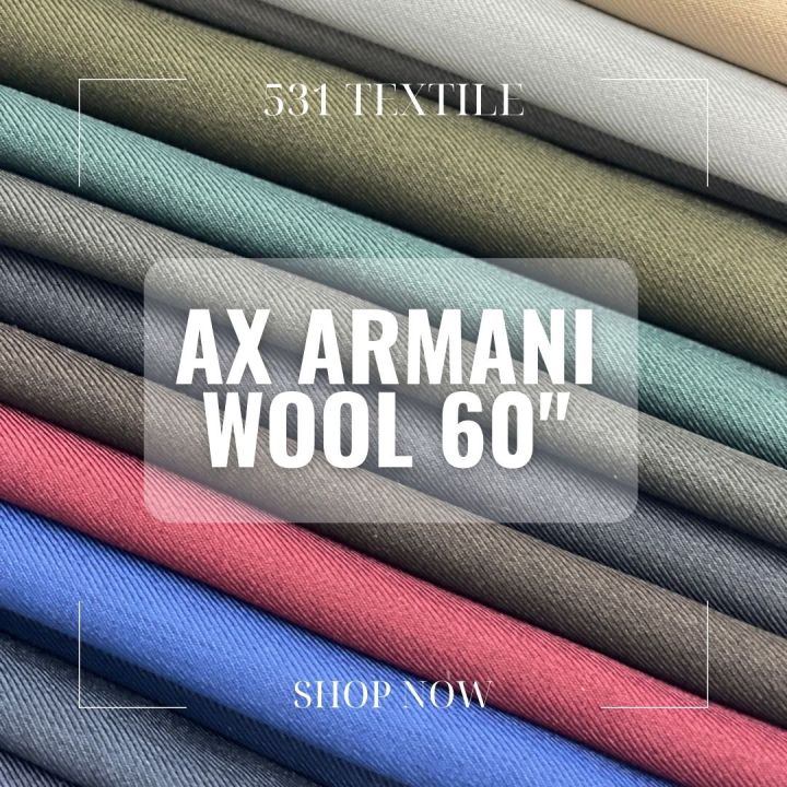 Fabric armani deals