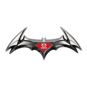 3D Car Sticker Metal Emblem Bat Shape Decal Emblem Badge Car Stickers Suitable For Mazda 2 3 5 6 8 CX7 CX-7 CX5 CX-5 CX9 CX-9 MX5 MX-5 M6 RX8 RX-8