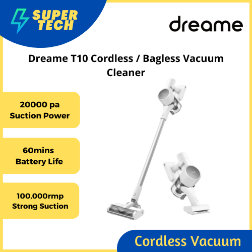 Dreame T10 Cordless Stick Vacuum (60min Runtime Switch Trigger
