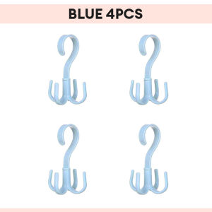 ROCO Penyangkut Almari Multipurpose Rotating Hook Wardrobe Hanger Rack Penyangkut Kabinet Cupboard Storage 多用途挂钩