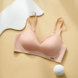 Women Gathered Bra No Trace No Underwire Underwear Strong Elastic Lingerie Comfortable And Breathable