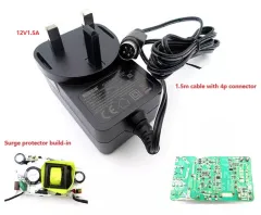 Hipro HP-O2040D43 12V 3.33A AC Adapter – 50-14000-148R Power Supply, Tested Working, 5ft Cable