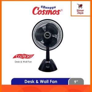 COSMOS 9-LDA Twino (Kipas Angin 2in1 Meja & Dinding 9)