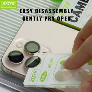 BISEN 95 AF Camera Lens Protector Transparent Camera Tempered Glass Scratch-Proof for SAM S22/S23/S24/S25.