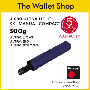 Knirps U.090 Ultralight XXL Manual Compact Umbrella