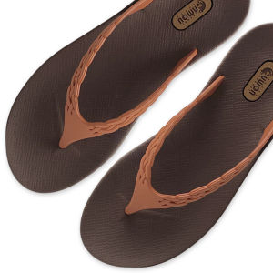 Sandal Jepit Karet Wanita Dewasa Terbaru CAMOU MARA DORAYAKI Sendal Capit Cewek Kekinian Model Simple Elegan Untuk Sehari Hari