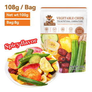 Mr.Squirrel Dried Mixed Fruits And Veggies 14 In 1 Dried Fruits 100/125/250g Healthy Foods Snacks And Chips
