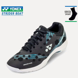 Sepatu Badminton Yonex Power Cushion Strider Beat  SHBSB1 EX Gratis Kaos Kaki - Yonex Strider Beat free kaos kaki