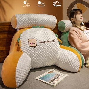 Cartoon Lumbar Pillow Back Waist Cushion Arm Support Bed Reading Rest Waist Chair Car Seat Sofa Cushion Office Pillow Bolsters
