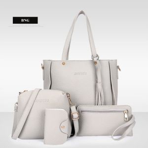 BNG กระเป๋าถุง Tote Bag เซ็ตกระเป๋าผู้หญิง มีหลายใบ 4 ใบ (Z2304)