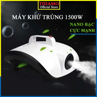 Máy Khử Khuẩn Nano Bạc Công Suất Lớn 1500W Phun Khói Kháng Khuẩn Khử Mùi Cho Xe Hơi Văn Phòng và Gia Đình