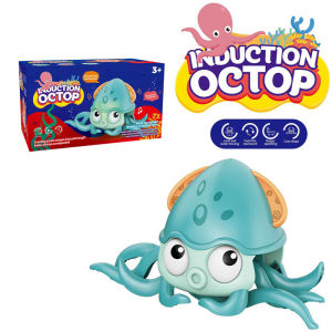 ของเล่น ปลาหมึก ลากจูง(มี 2 สีให้เลือก)INDUCTION OCTOP NO.26023