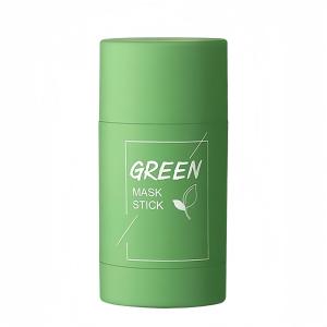 40G Mugwort Clay Green Tea Stick Mask remove blackheads Acne Cleansing Skin Moisturizing Whitening