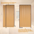 Musi Folding Door Pvc Sliding Door Simple Partition Track Door Kitchen / Bathroom / Bathroom Door. 