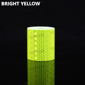 Topcon 3M*5CM Reflective Tape Waterproof High Visibility Red & Yellow & White & green & Golden Industrial Marking Tape Heavy Duty Hazard Caution Warning Safety Adhesive Tape Outdoor