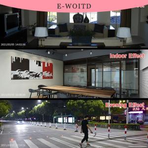 TENXI3 1 bộ 180 ° xoay ống kính ngoài trời thể thao máy ảnh HD Wifi máy ảnh kỹ thuật số video mini cầm tay thực thi pháp luật ghi