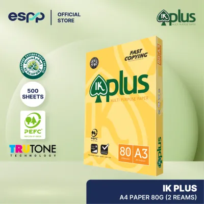 IK Plus A3 Copier Paper 80gsm (1 x 500sheets)