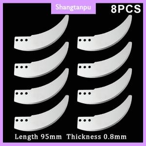 [shangtanpu] 4 8PCS 85mm Agricultural Chopper Blade Breeding Chicken Duck And Pig Feed Fruit And Vegetable Cutting Machine Farm Cutter Grass