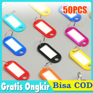 50 Pcs Gantungan Kunci Joyko Key Ring Gantungan Kunci Label Nama Key Tag Hotel