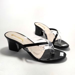 LADANG ONLINE - High Heels ADREENA Sepatu Wanita Hak Kaca Permata Stylish Terbaru