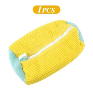 Washing Shoes Bag Laundry Shoes Protector Net Fluffy Fibers Easily Remove Dirt Anti Deformation Shoes