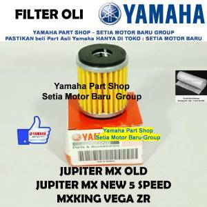 Filter Oli Elemen Motor Mx MxKing Mx King MxNew Mx New VGZR Vega Zr Original Asli Yamaha Surabaya