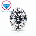 (Size 9x12 ly) Kim cương nhân tạo Moissanite giác cắt Oval. 