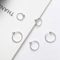 1 Pasang Anting Lingkaran Kecil Helix Piercing Hoop Minimalis Aksesoris Fashion Hypoallergenic COD. 