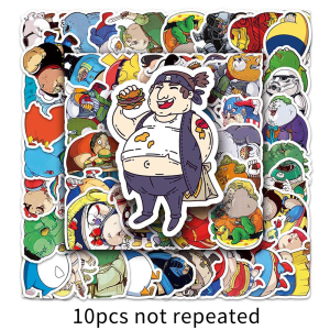 52PCS Anime Fat Hero Sticker DIY Decorative Laptop Water Cup Vinyl Sticker
