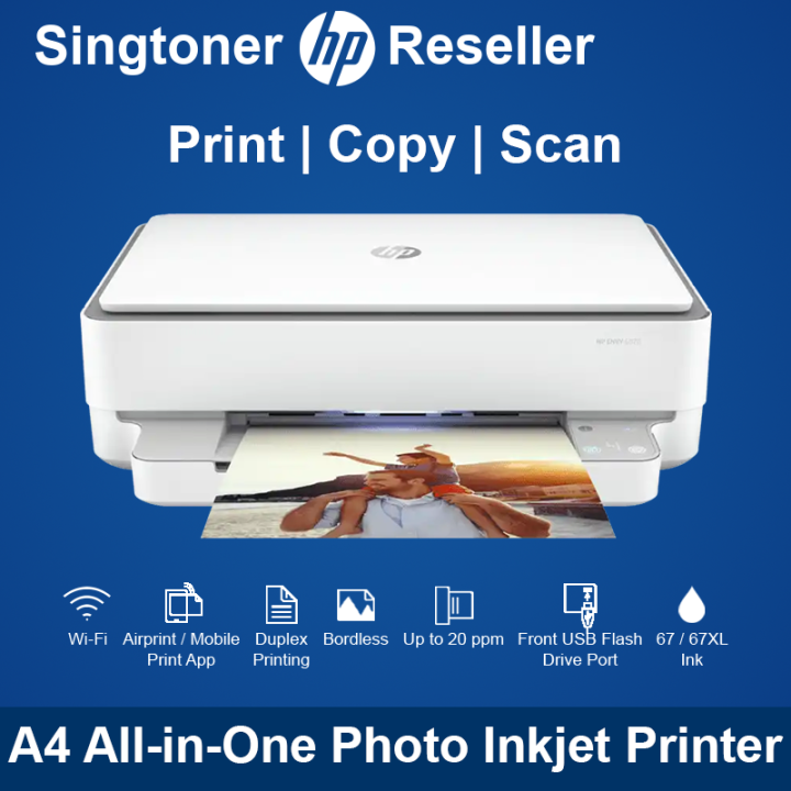 Local Warranty Hp Envy E All In One Wireless Colour Inkjet